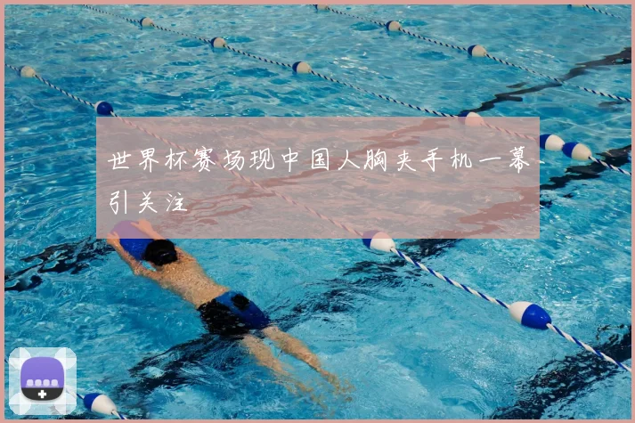 世界杯赛场现中国人胸夹手机一幕引关注