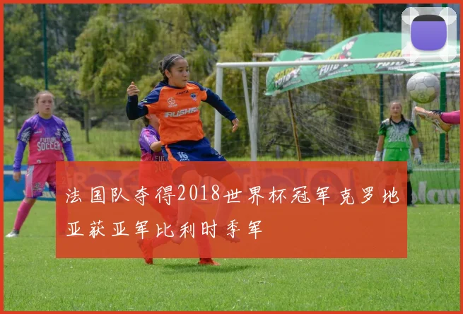法国队夺得2018世界杯冠军克罗地亚获亚军比利时季军